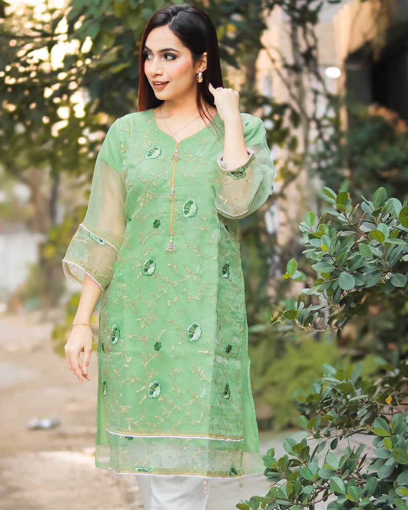 Adans Libas Oranza Embroidery Kurti (In Bangladesh)