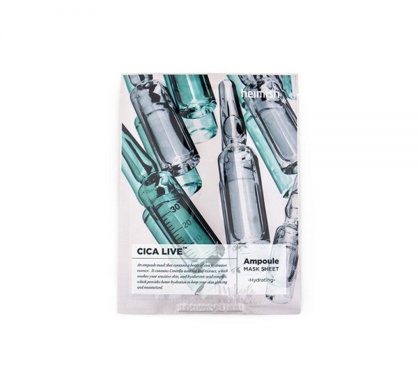 AX6H9652w-600x552 Heimish Cica Live Ampoule Mask 30ml - Image 1