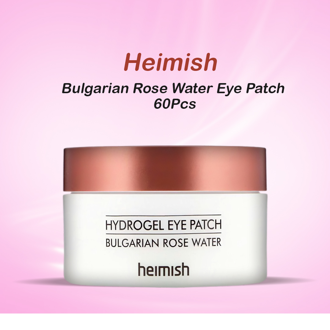 Heimish Bulgarian Rose Water Hydrogel Eye Patch 60Pcs Heimish Bulgarian Rose Water Hydrogel Eye Patch 60Pcs - Image 1