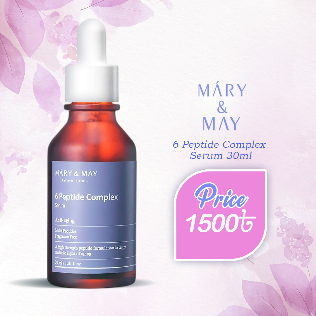 Mary & May 6 Peptide Complex Serum 30ml Mary & May 6 Peptide Complex Serum 30ml - Image 1