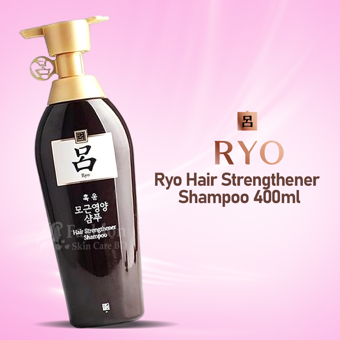 Ryo Hair Strengthener Shampoo 400ml.psd Ryo Hair Strengthener Shampoo 400ml - Image 1