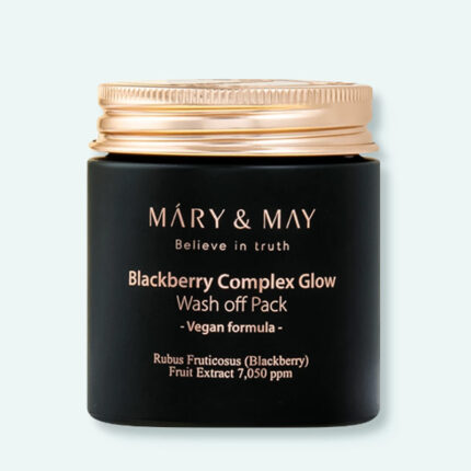 Mary&May Blackberry Complex Glow Washoff Pack 125G (In Bangladesh)