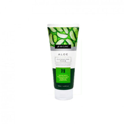 3W Clinic Aloe Clear Cleansing Foam 180ml (In Bangladesh)