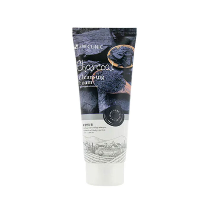 3W Clinic Charcoal Cleansing Foam 100ml (In Bangladesh)