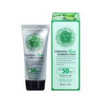 3W Clinic Intensive Aloe Sunblock Cream SPF50+ PA+++ 70ml - Image 2