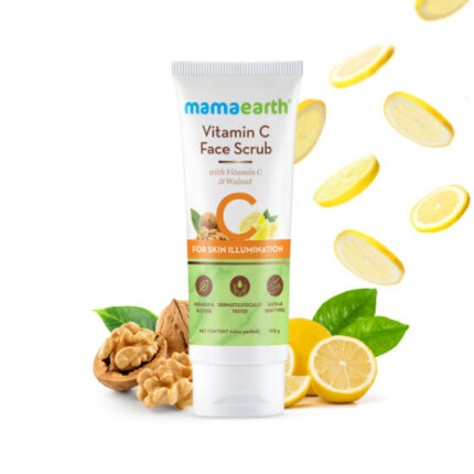 Mamaearth Vitamin C Face Scrub For Skin Illumination 100g (In Bangladesh)