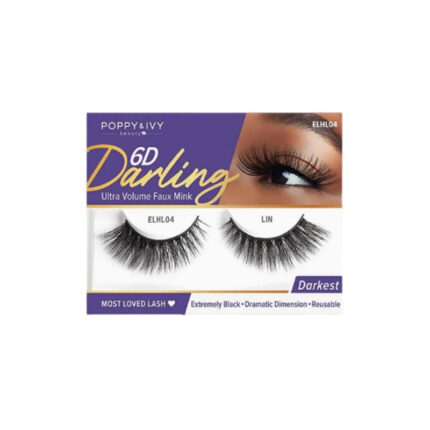 Absolute New York 6D Darling Ultra Volume Faux Mink Eye Lashes - ELHL04 Lin (In Bangladesh)