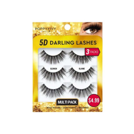 Absolute New York Multipack 5D Darling Eye Lashes - ELDM28 Elaine (In Bangladesh)