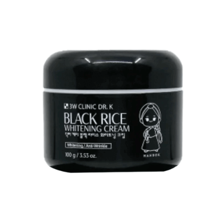 3W Clinic DR.K Black Rice Whitening Cream 100g (In Bangladesh)