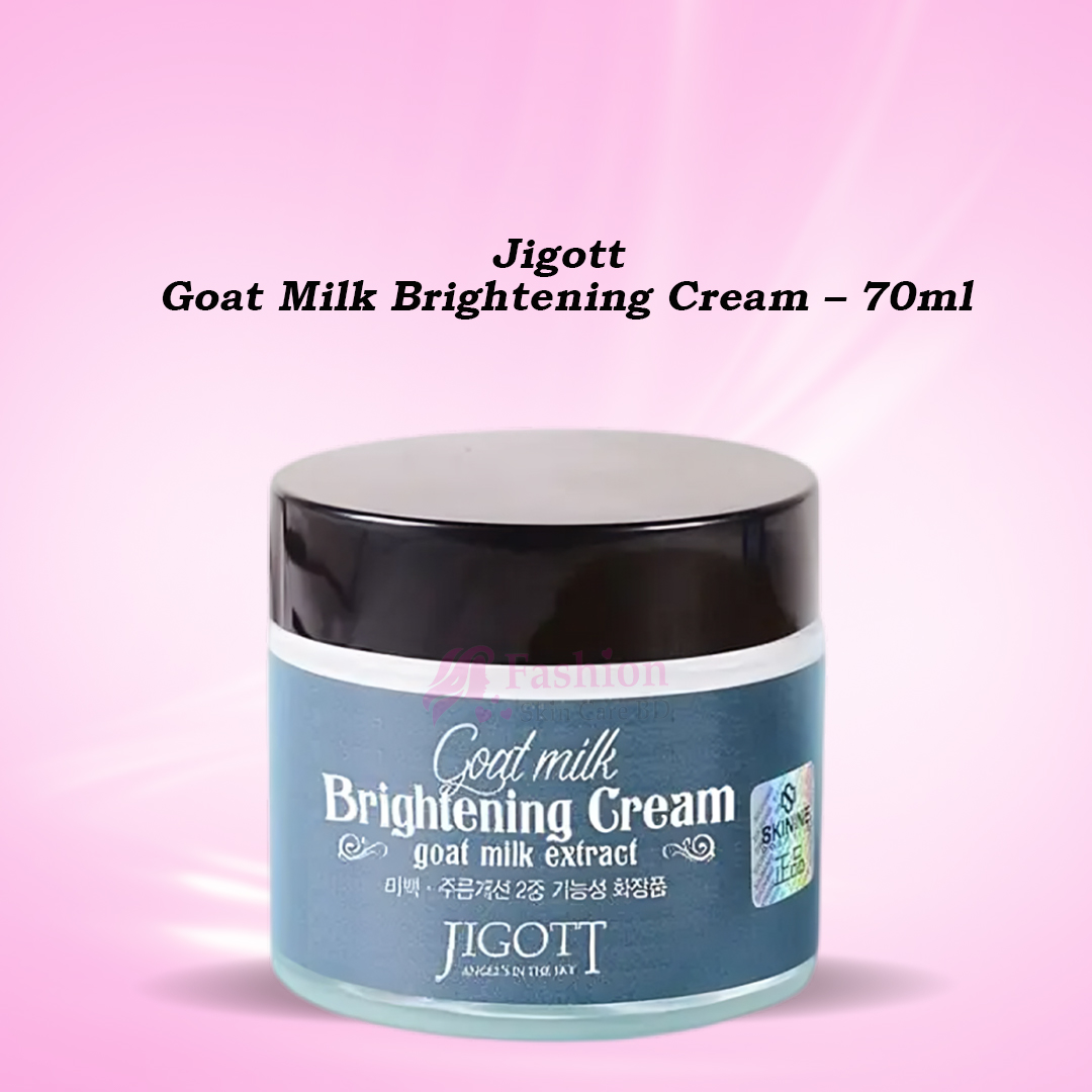 Jigott Goat Milk Brightening Cream – 70ml Jigott Goat Milk Brightening Cream – 70ml - Image 1