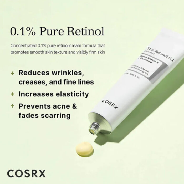 The Retinol 0.1 cream. 3 Fashion Skincare BD