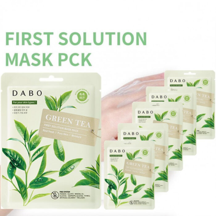 Dabo First Solution Green Tea Mask Pack 23g (In Bangladesh)