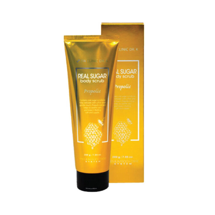 3W Clinic Dr. K Real Sugar Propolis Body Scrub 200g (In Bangladesh)