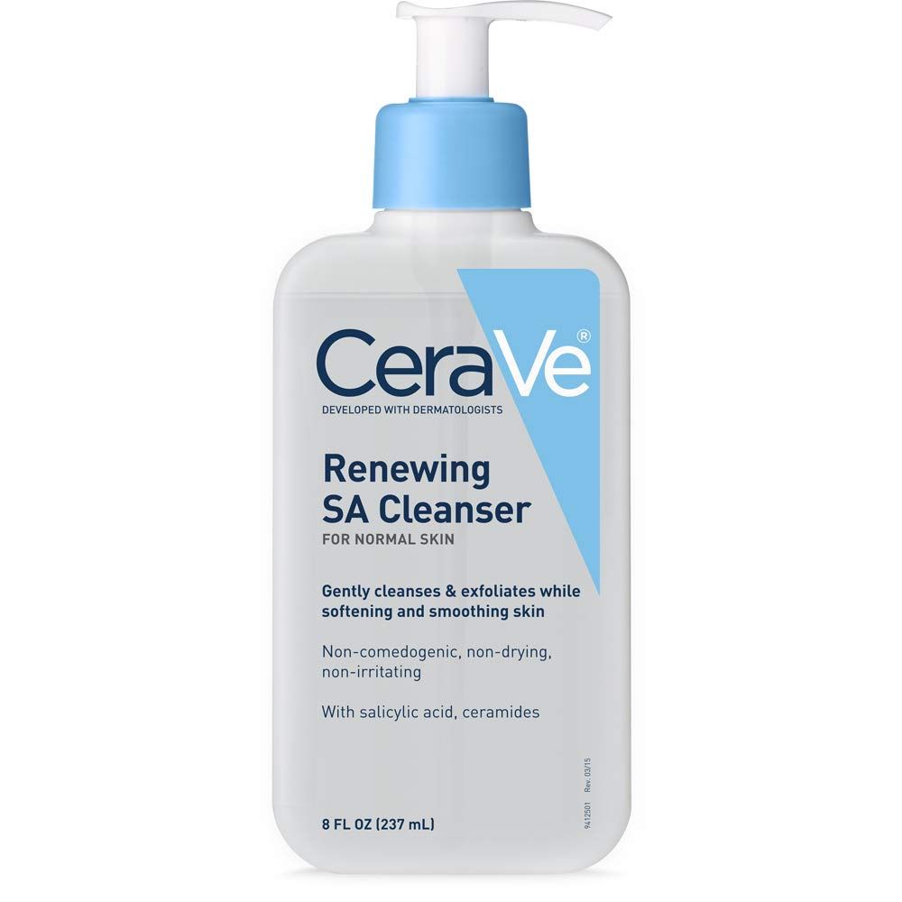 3fb142879f71cdce5a817f26408ada87 CeraVe Renewing SA Cleanser For Normal Skin 237ml - Image 1