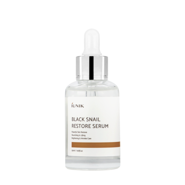 82eb245f7a70f-600x600 (1) iUNIK- Black Snail Restore Serum- 50ml - Image 1