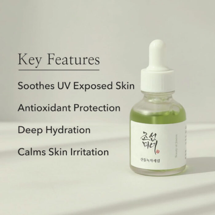 Beauty of Joseon Calming Serum Green tea Panthenol 30ml 1 Fashion Skincare BD