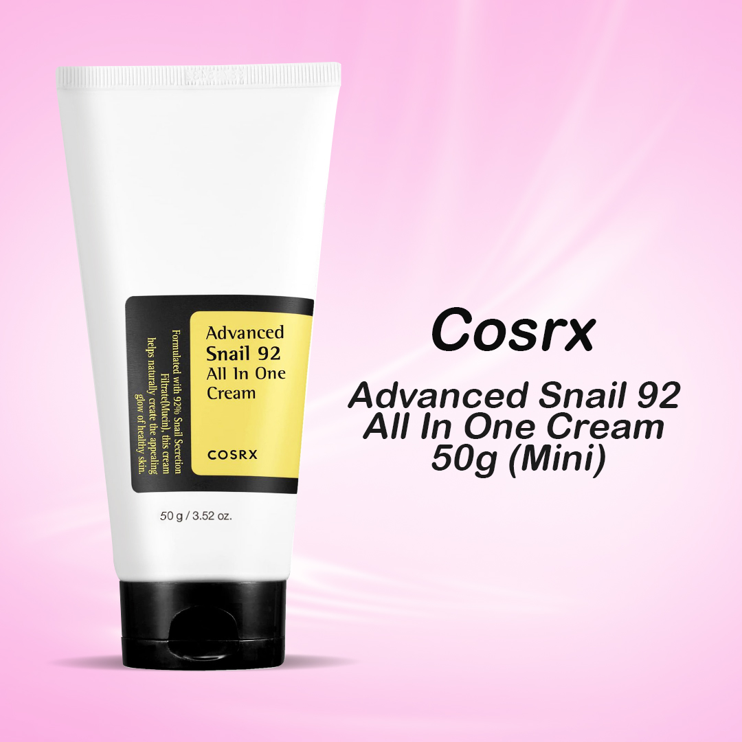 CORX Advanced Snail 92 All In One Cream 50g (Mini)2 COSRX Advanced Snail 92 All In One Cream 50g (Mini) - Image 1