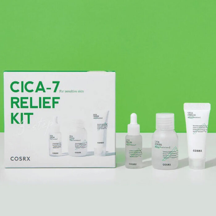 COSRX Pure Fit CICA 7 RELIEF KIT 3 steps 2 Fashion Skincare BD