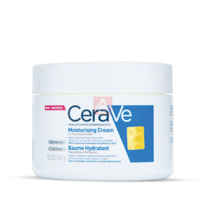 CeraVe Moisturising Cream For Dry To Very Dry Skin 340g 3 Fashion Skincare BD