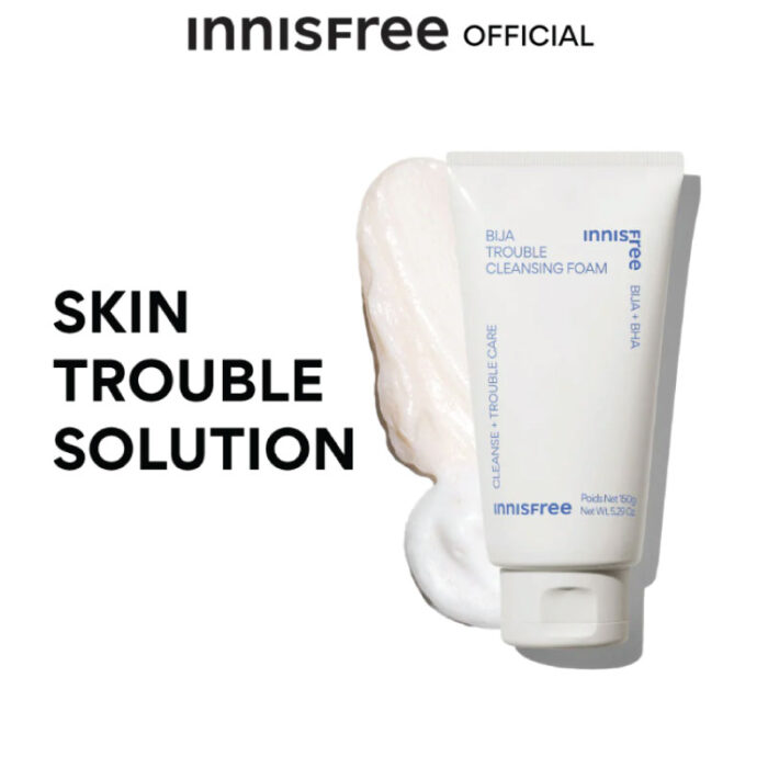 Innisfree Bija Trouble Cleansing foam – 150ml 1 Fashion Skincare BD