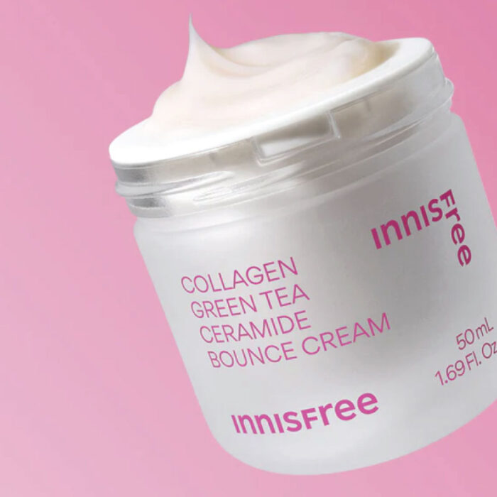 Innisfree Collagen Green Tea Ceramide Bounce Cream 10ml mini 2 Fashion Skincare BD