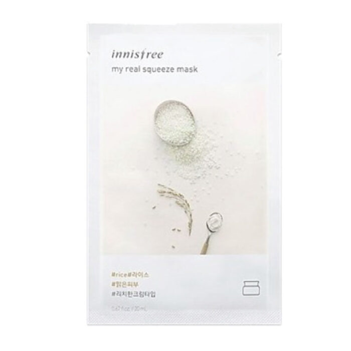 Innisfree It’s real squeeze mask – rice 1sheet/20ml (In Bangladesh)