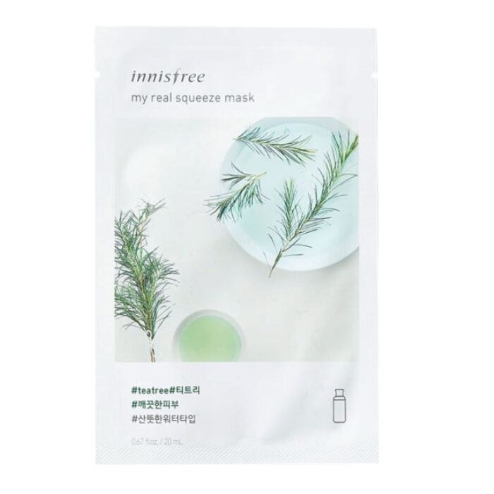 Innisfree My Real Squeeze Mask [Tea Tree] 20ml (In Bangladesh)