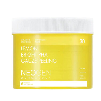 NEOGEN DERMALOGY LEMON BRIGHT PHA GAUZE PEELING 190ML (30 PADS)