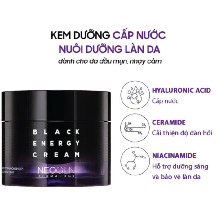 Neogen Dermalogy Black Energy Cream 80ml 3 Fashion Skincare BD