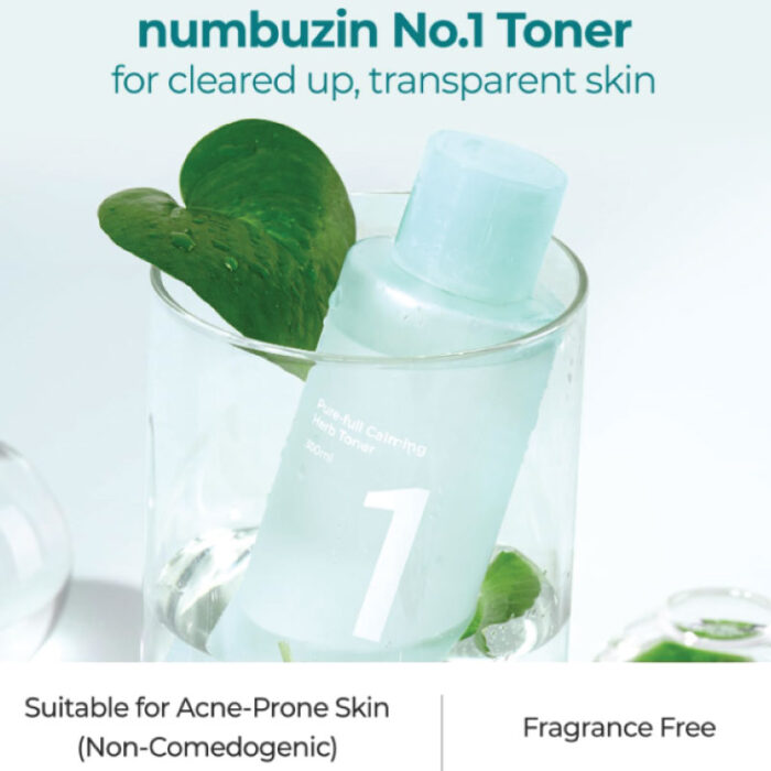 Numbuzin No.1 Pure full Calming Herb Toner 300ml 3 Fashion Skincare BD