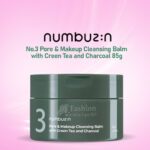 Numbuzin No.3 Pore & Makeup Cleansing Balm with Creen Tea and Charcoal 85g