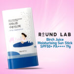 ROUND LAB Birch Juice Moisturising Sun Stick SPF50+ PA++++ 19g