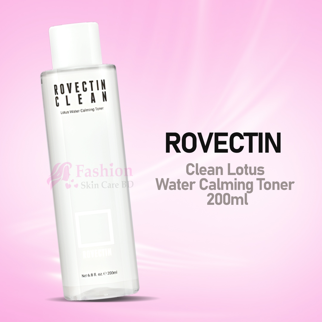 Rovectin Clean Lotus Water Calming Toner 200ml Rovectin Clean Lotus Water Calming Toner 200ml - Image 1
