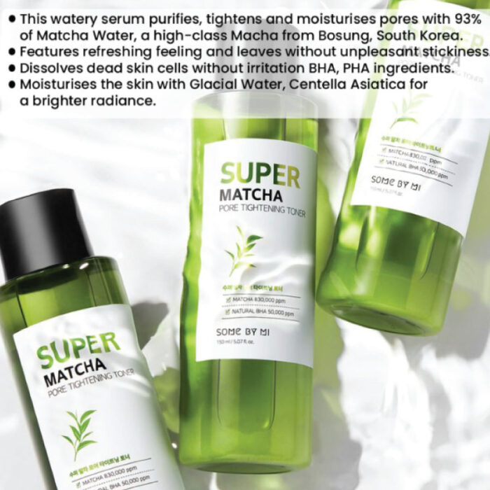 SOME BY MI Super Matcha Pore Tightening Toner 150ml 3 Fashion Skincare BD