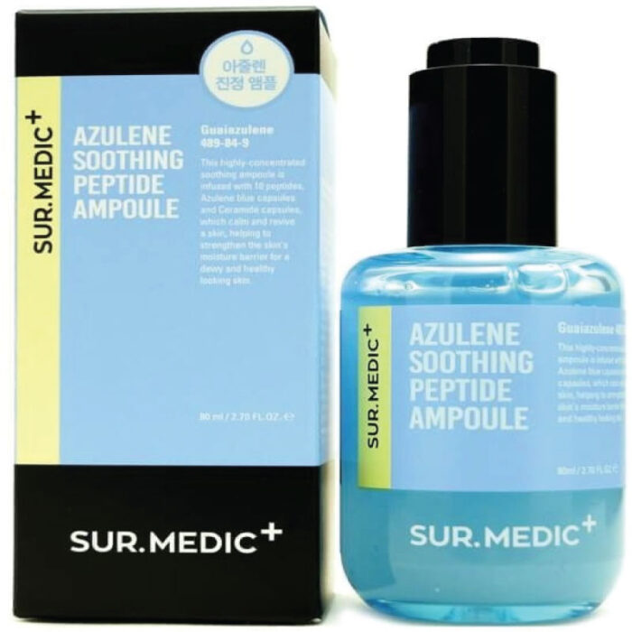 SUR.MEDIC AZULENE SOOTHING PEPTHIDE AMPOULE 80ML 1 Fashion Skincare BD