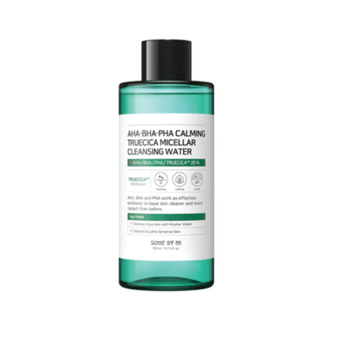 Some By Mi AHA BHA PHA Calming Truecica Micellar Cleansing Water 300ml 1 Fashion Skincare BD