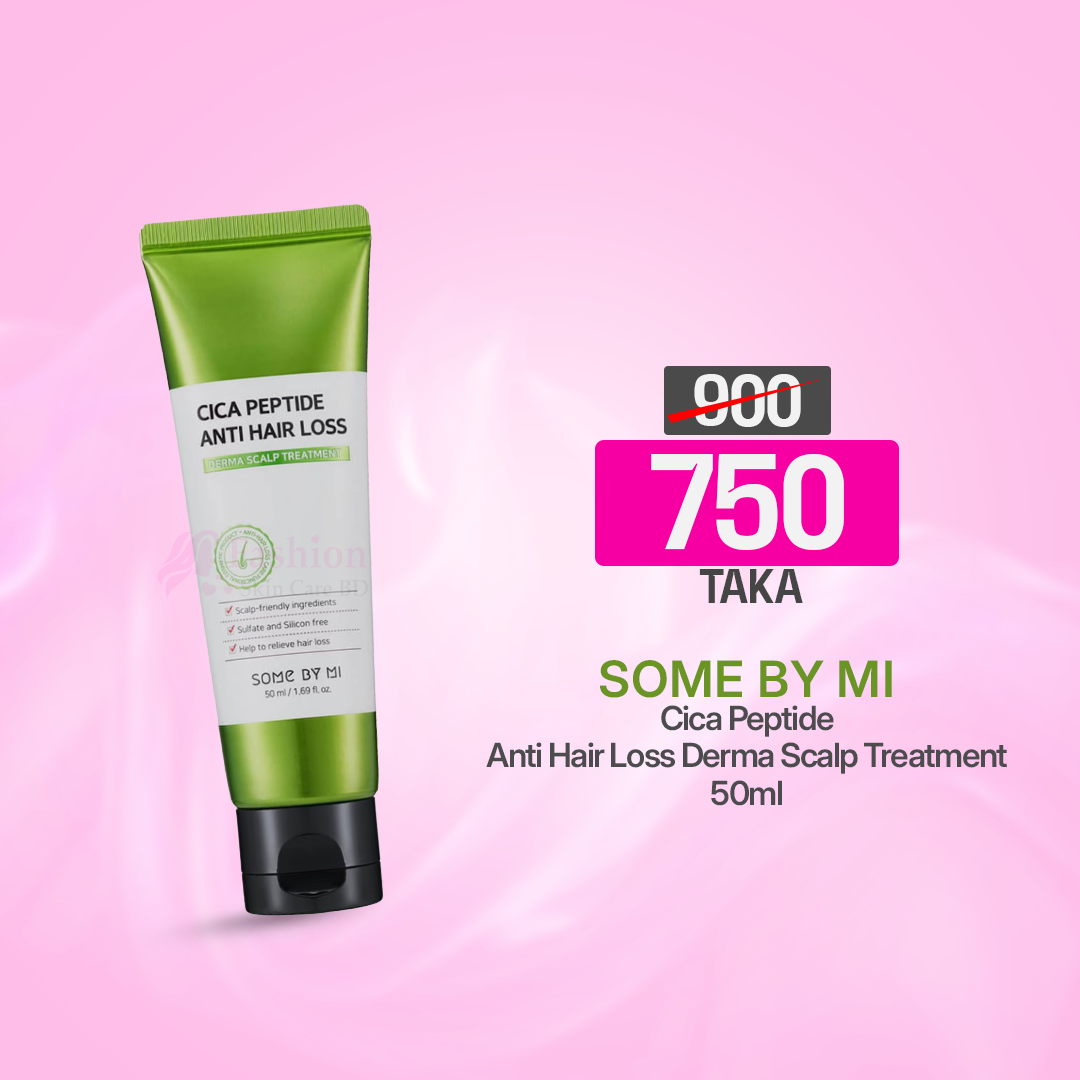 Some-By-Mi-Cica-Peptide-Anti-Hair-Loss-Derma-Scalp-Treatment-50ml Some By Mi Cica Peptide Anti Hair Loss Derma Scalp Treatment 50ml - Image 1