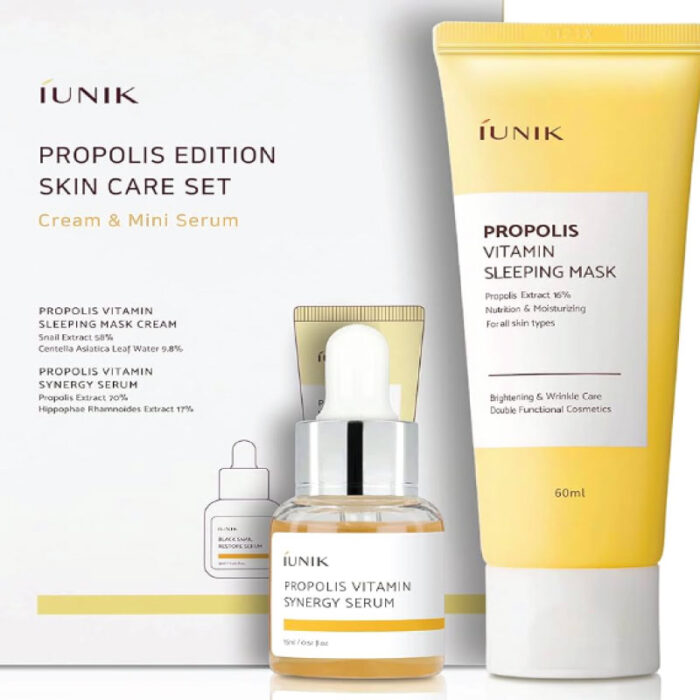 iUNIK Propolis Edition Skincare Set 3 Fashion Skincare BD