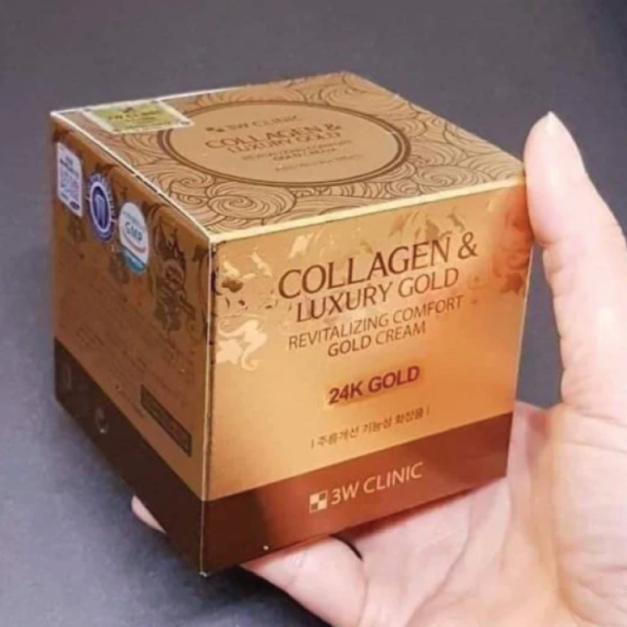 3w clinic collagen luxury gold Nutrition cream 10ml 3 Fashion Skincare BD