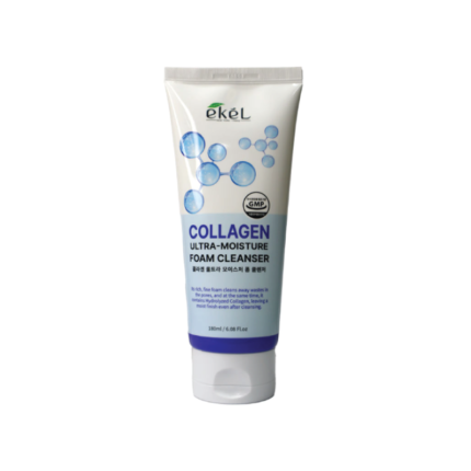 Ekel Collagen Ultra-Moisture Foam Cleanser 180 ml (In Bangladesh)