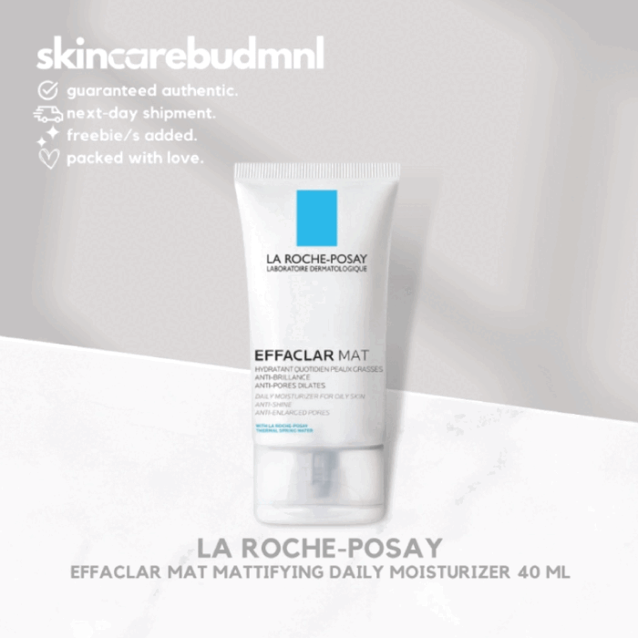 La Roche Posay Effaclar Mat Mattifying Moisturizer For Oily Skin 40ml 2 Fashion Skincare BD