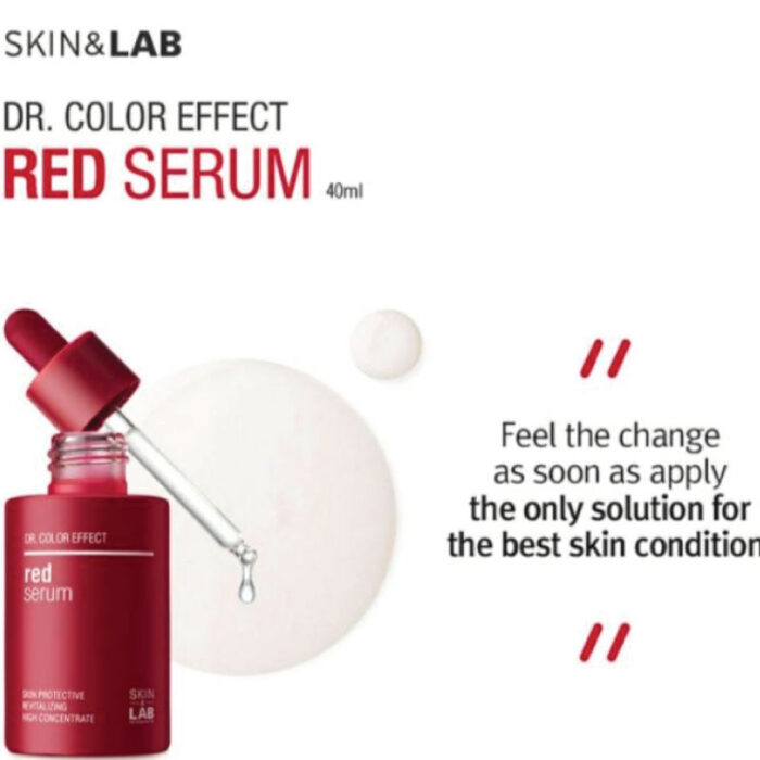 Skin Lab Dr. color Effect Red Serum 40ml 3 Fashion Skincare BD