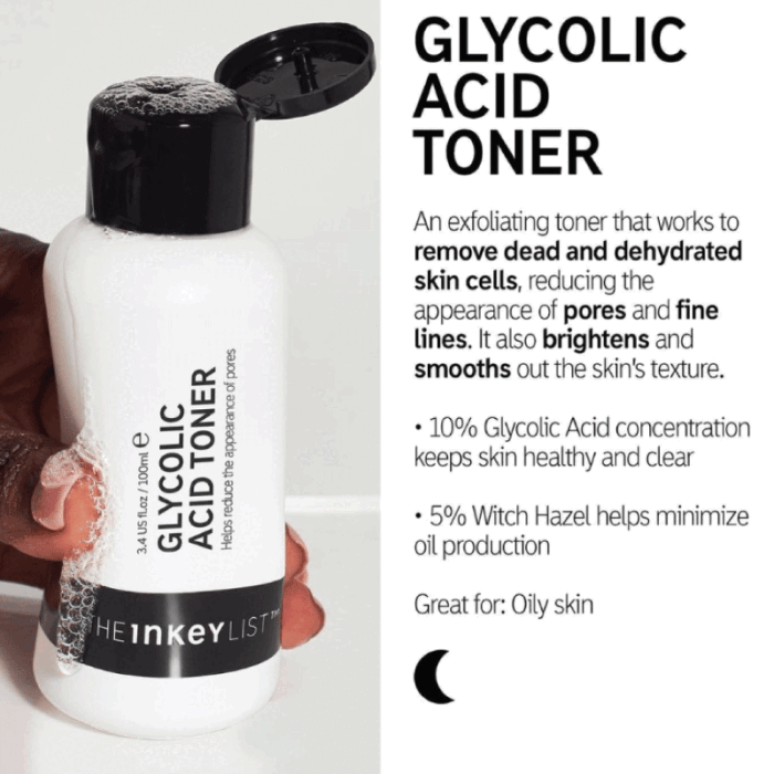 The Inkey List Glycolic Acid Toner – 100 ml 3 Fashion Skincare BD