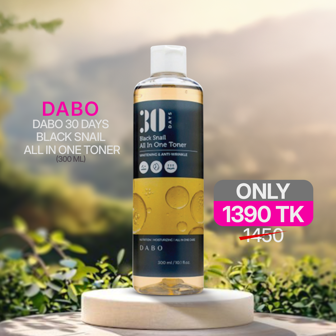 Dabo-30-Days-Black-Snail-All-In-One-Toner-300-ml Dabo 30 Days Black Snail All In One Toner 300 ml - Image 1