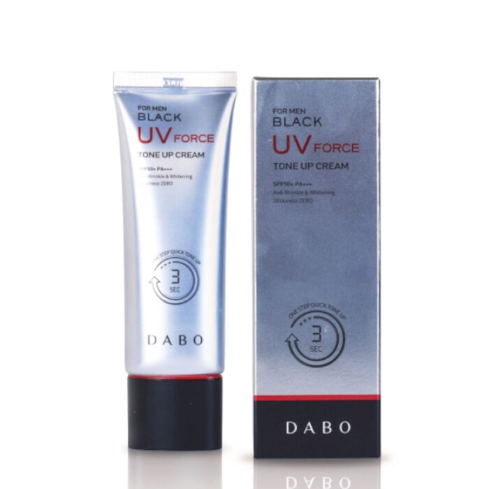 Dabo For Men Black UV Force Tone Up Cream SPF 50 PA 50 ml Fashion Skincare BD