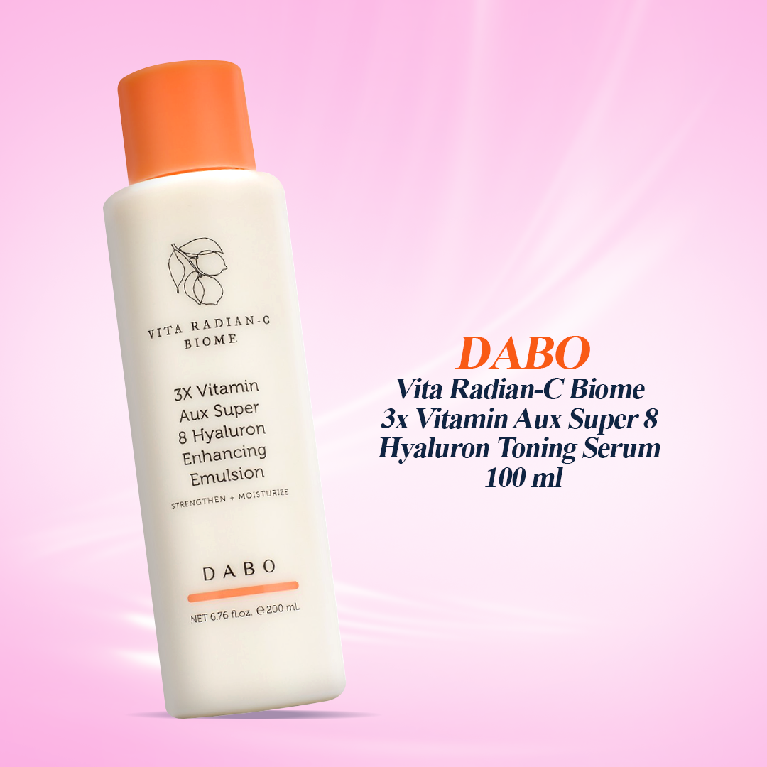 Dabo Vita Radian-C Biome 3x Vitamin Aux Super 8 Hyaluron Toning Serum 100 ml Dabo Vita Radian-C Biome 3x Vitamin Aux Super 8 Hyaluron Toning Serum 100 ml - Image 1