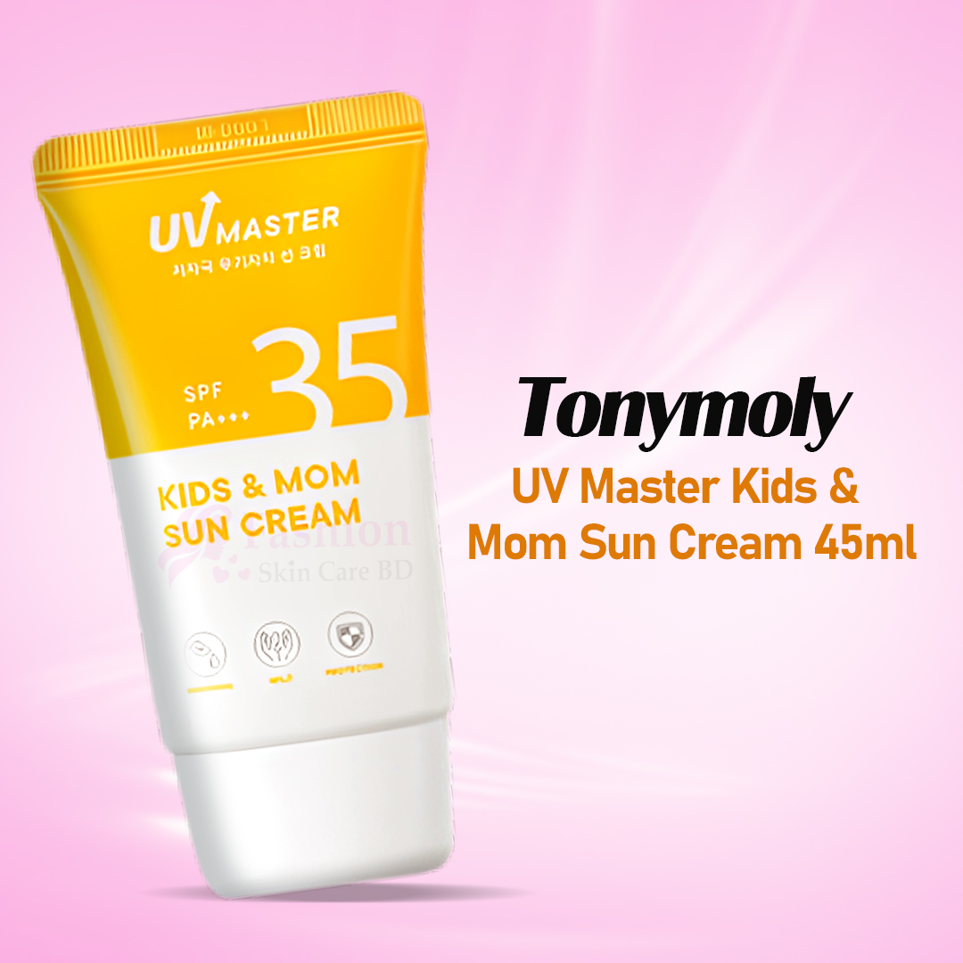 Tonymoly UV Master Kids & Mom Sun Cream 45ml jpg Tonymoly UV Master Kids & Mom Sun Cream 45ml - Image 1