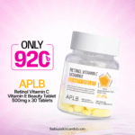 APLB Retinol Vitamin C Vitamin E Beauty Tablet 500mg x 30 Tablets