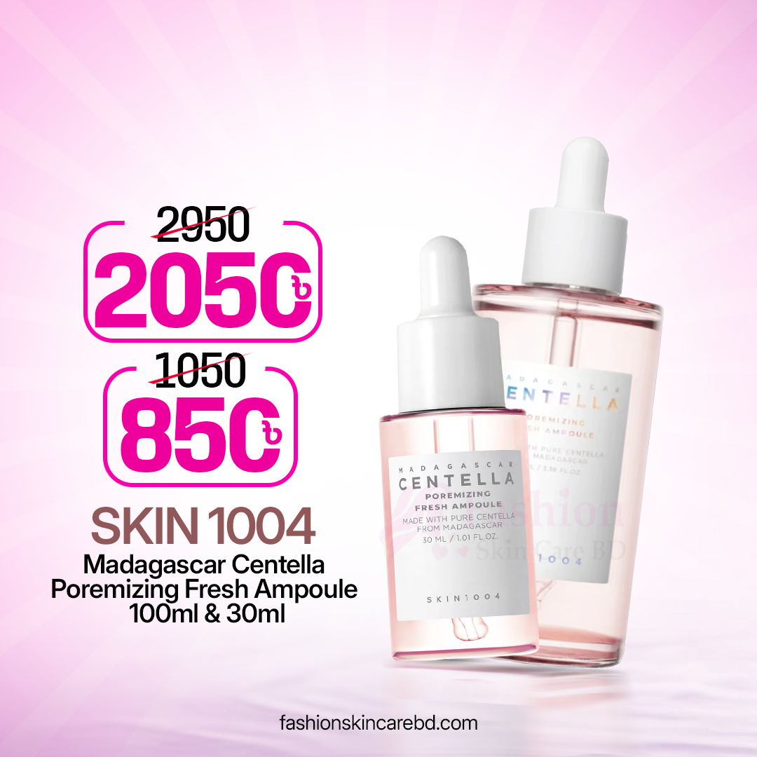 118 SKIN1004 Madagascar Centella Poremizing Fresh Ampoule 100ml & 30ml - Image 1