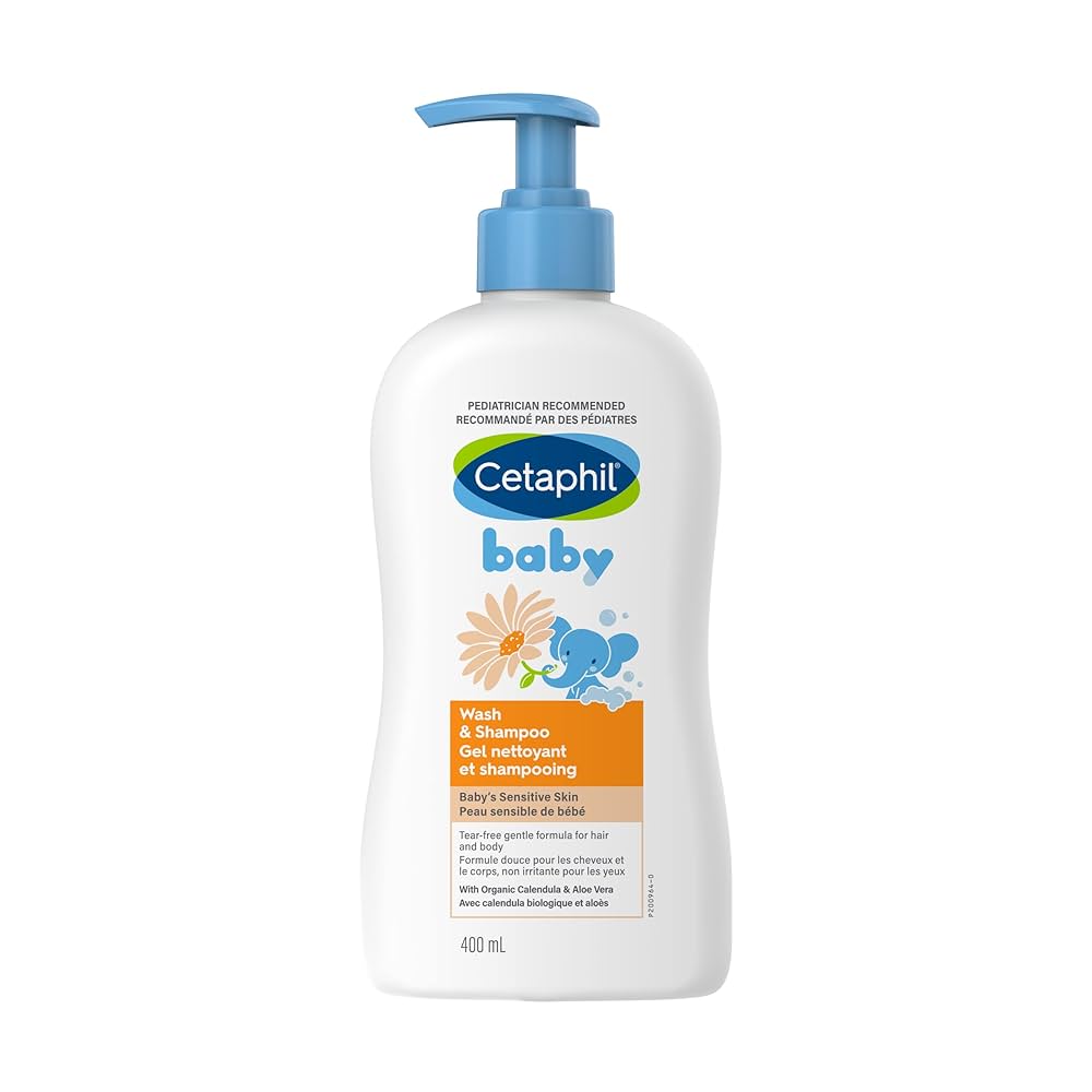 6103Q6bmzmL._UF1000,1000_QL80_ Cetaphil Baby Wash & Shampoo 400ml - Image 1